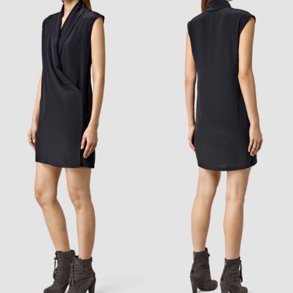 All Saints | Nast Silk Dress NWOT